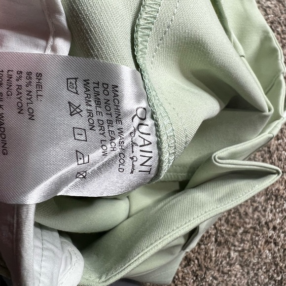 Quanta de soleil mint green high rise shorts small - Picture 10 of 10